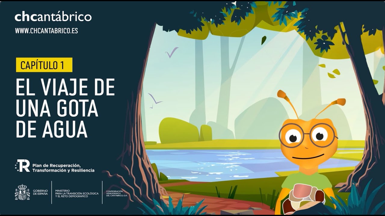 El viaje de una gota de agua
