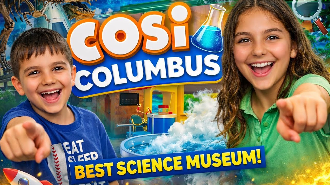 COSI Columbus Science Museum | Best Kids Science Museum in Ohio | S & H Story Corner