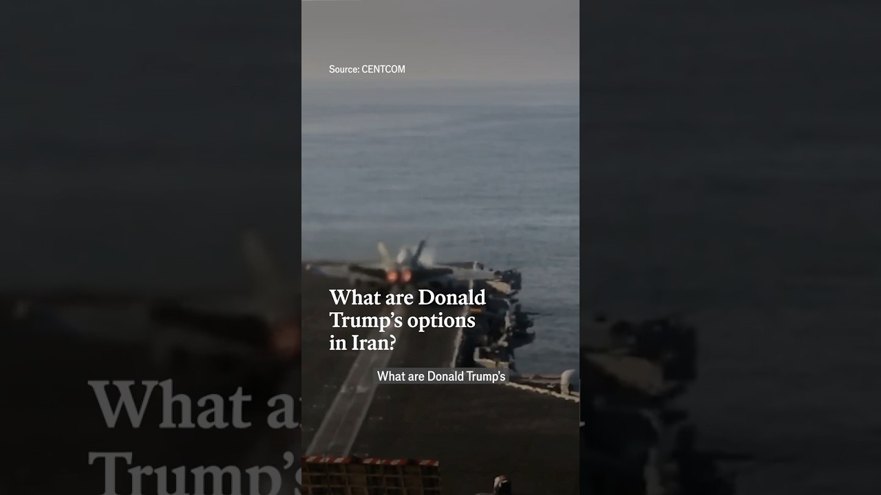 Какие варианты действий есть у Дональда Трампа в Иране? | The Economist