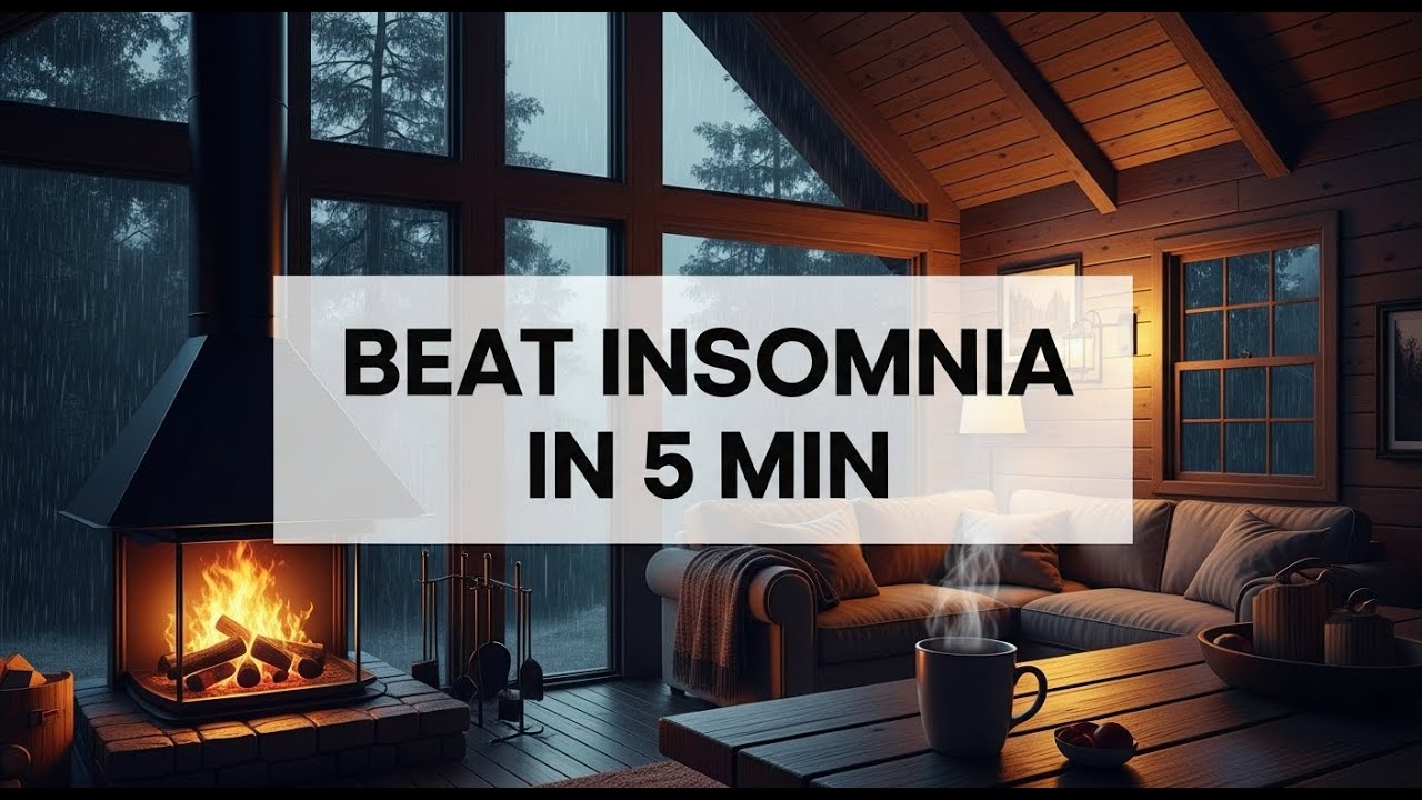 Thunderstorm & Heavy Rain Ambience &ndash; Cozy Cabin Atmosphere for Relaxation