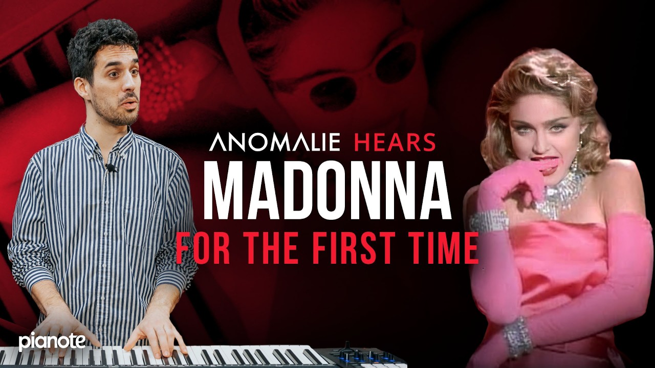 Pro Pianist Hears Madonna For The First Time | Ft. Anomalie