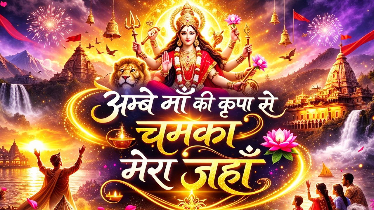 अम्बे माँ की कृपा से चमका मेरा जीवन | Emotional Maa Bhajan | Devi Bhakti Song 2026