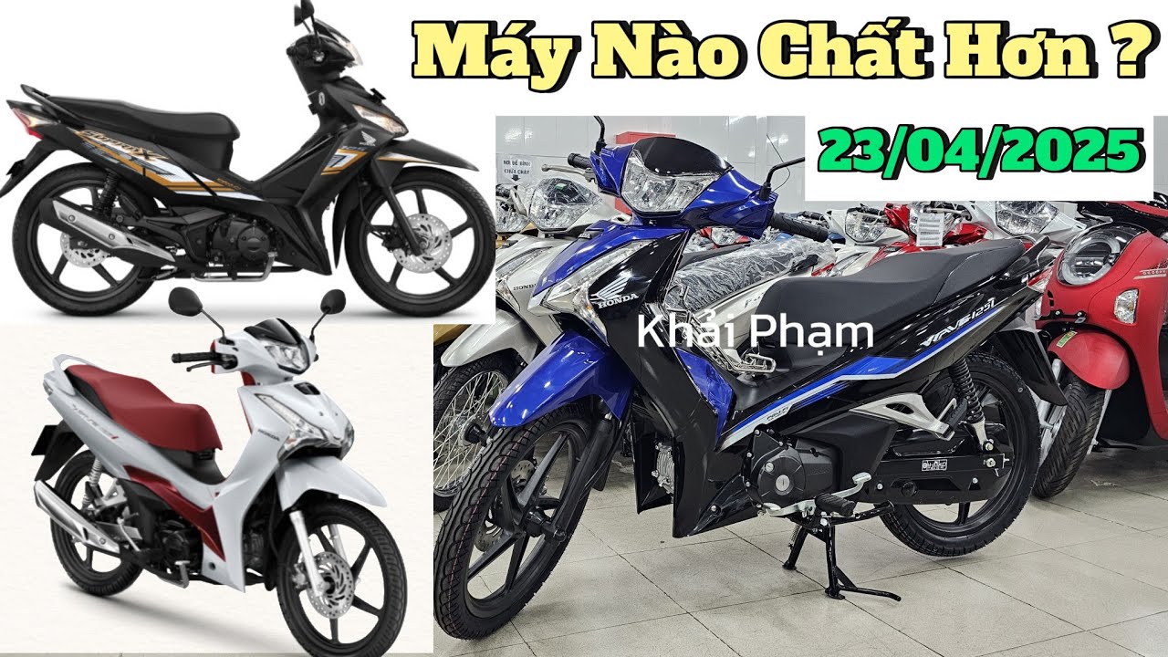 Wave Thái/ Future Malaysia/ Supra X/Future VN: chất máy, chất xe thì đại diện nào đỉnh hơn?Khải Phạm