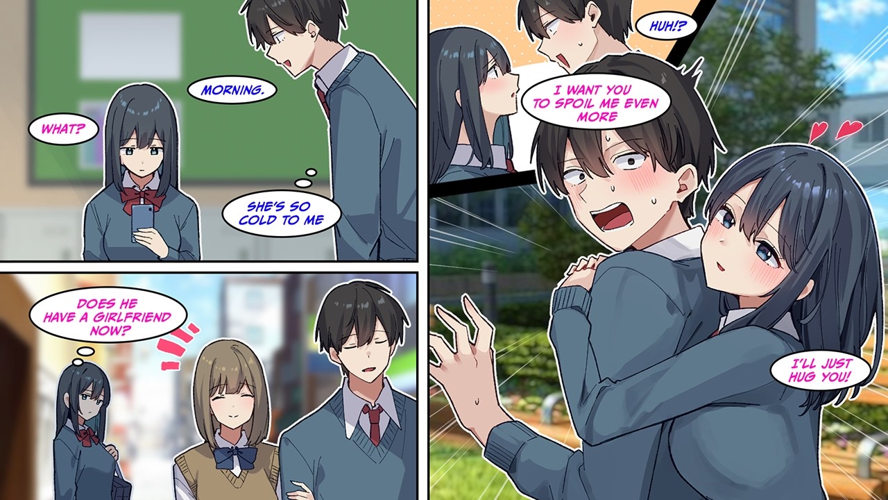 [Manga Dub] I talk to the quiet girl who sits next to me everyday and...