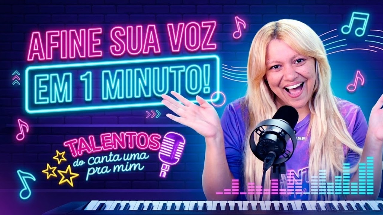Aprenda a Cantar Afinado em Poucos Minutos! (AULA DE CANTO #2)