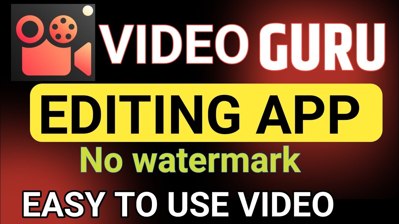 video maker |video guru editing|| how to edit videos for youtube.