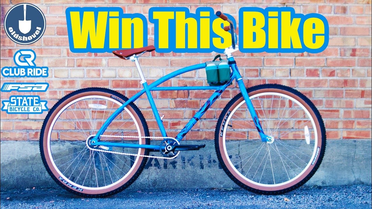 Painting a Custom GIVEAWAY bike and It Could Be YOURS!