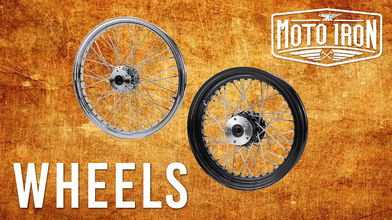 Moto Iron&reg; Spoke Wheels For Harley Davidson&reg; Motorcycles