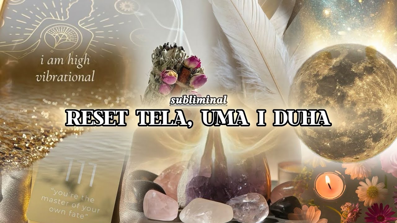✨Subliminal: RESET TELA, UMA I DUHA - Otpusti blokade i prizovi mir 🕊️💆🏻‍♀️ #hex