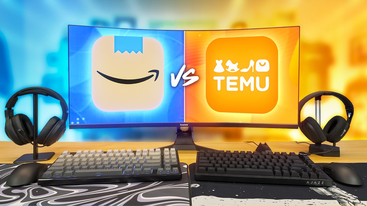 TEMU vs AMAZON Budget Gaming Setup Challenge!