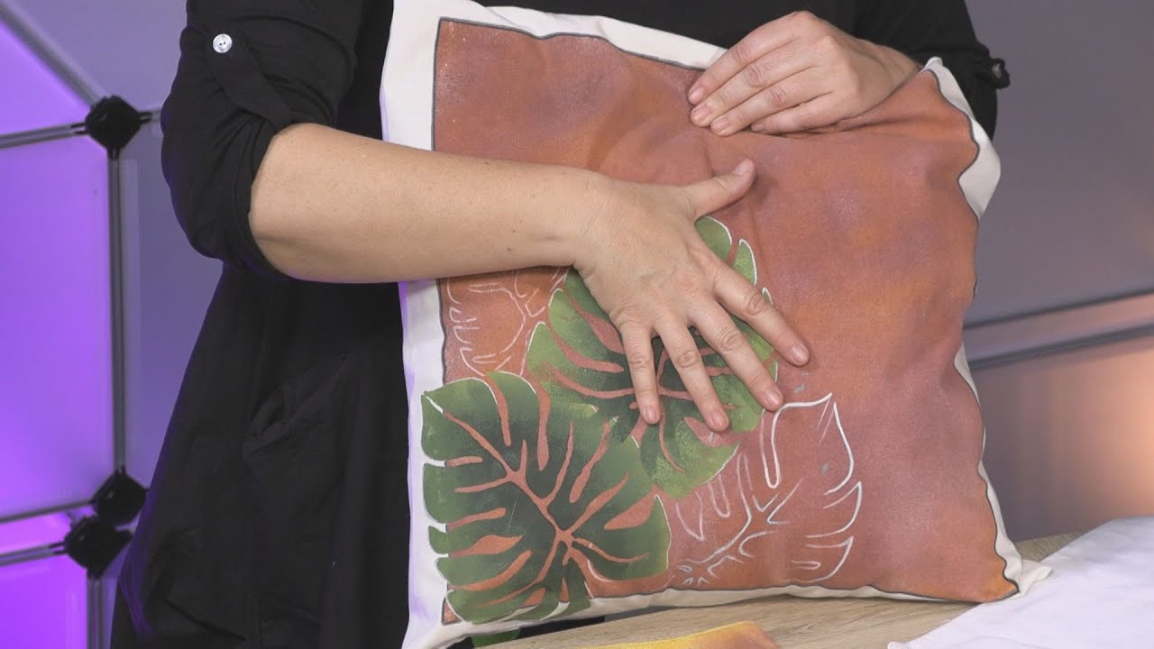Aprenem a pintar sobre tèxtil