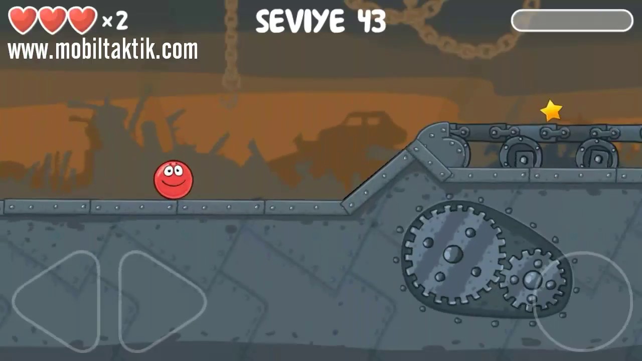 Red Ball 4 43. B&ouml;l&uuml;m &Ccedil;&ouml;z&uuml;m&uuml; - Red Ball 4 Level 43