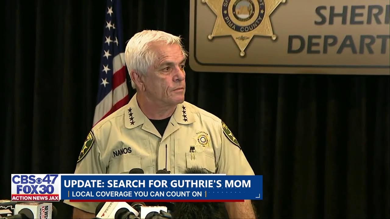 Authorities give update on search for Savannah Guthrie's mom