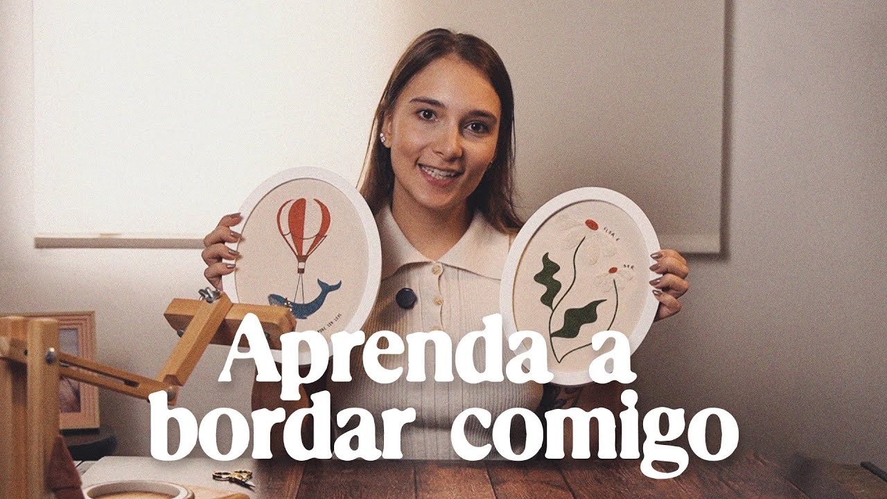 Vamos bordar juntas? | BORDADO LIVRE NA PRÁTICA