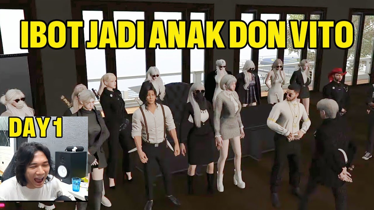 DAY 1 IBOT JADI ANAK DON VITO...#imerp #imeroleplay 
