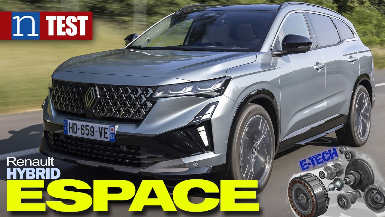 Renault ESPACE Full HYBRID E-Tech con una marcia in più e SPAZIALE!  | PROVA recensione