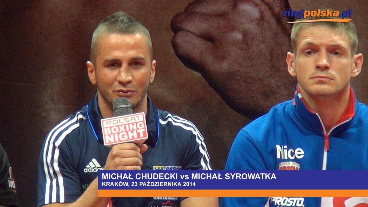 Chudecki vs Syrowatka: Konferencja prasowa w Krakowie      ::: Adamek vs Szpilka
