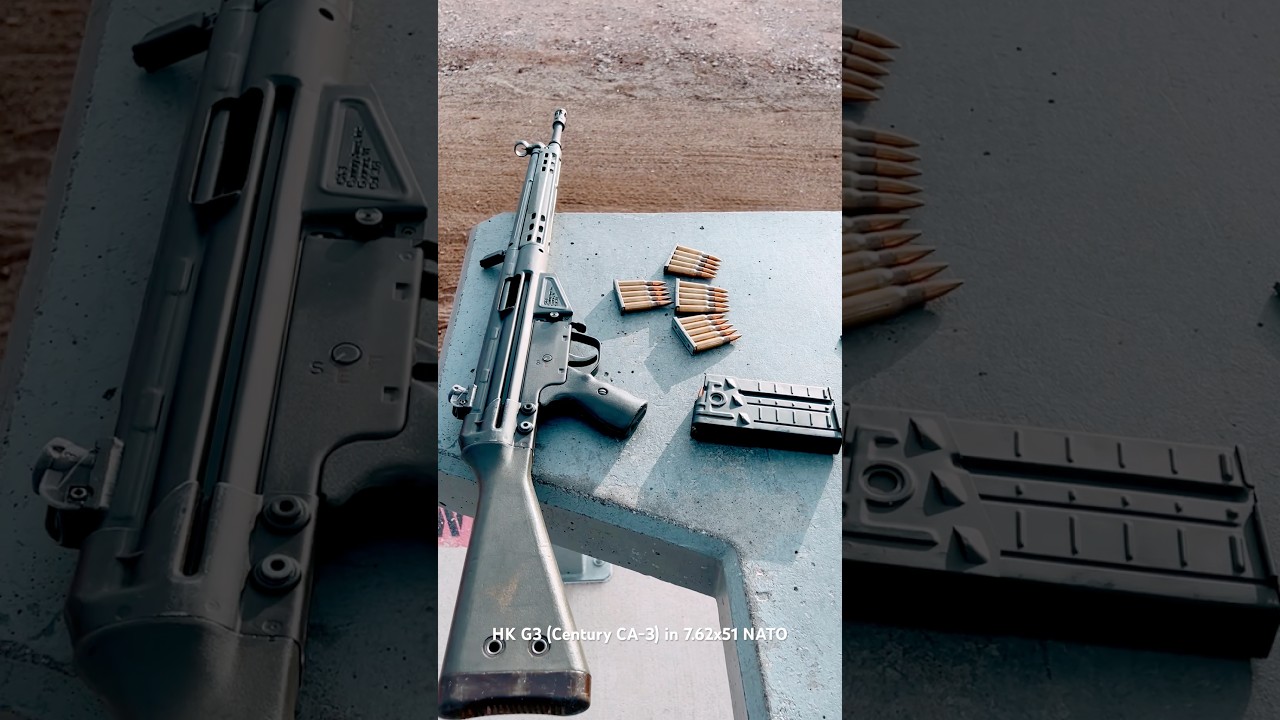 Century CA-3 (HK G3 Clone) 7.62x51 NATO #battlerifle #308 #762 #hk #century #pewpewlife #germany