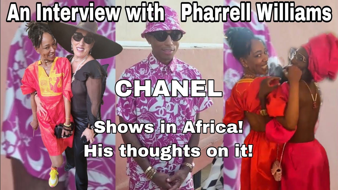 Crashing Pharrell Williams CHANEL Interview!