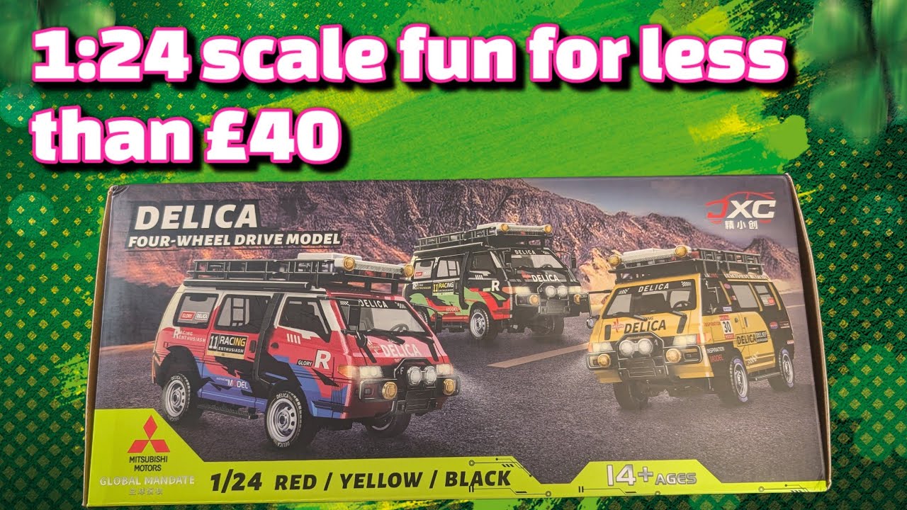 JXC Mitsubishi Delica 1:24 RC review