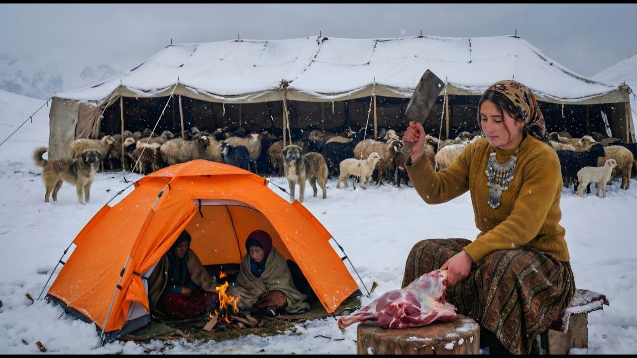 Life at the Edge of Winter | Shepherds Surviving Afghanistan’s Frozen Mountains