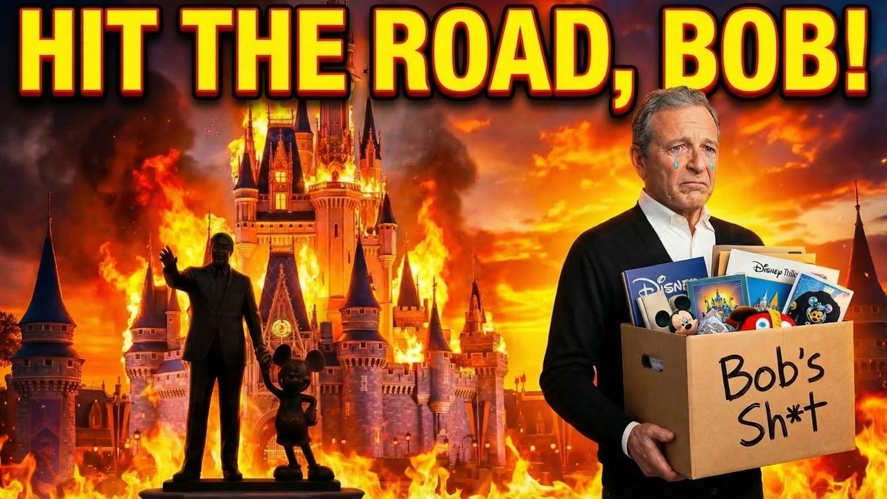 Bob Iger is GONE. Is Disney COOKED Beyond Repair?