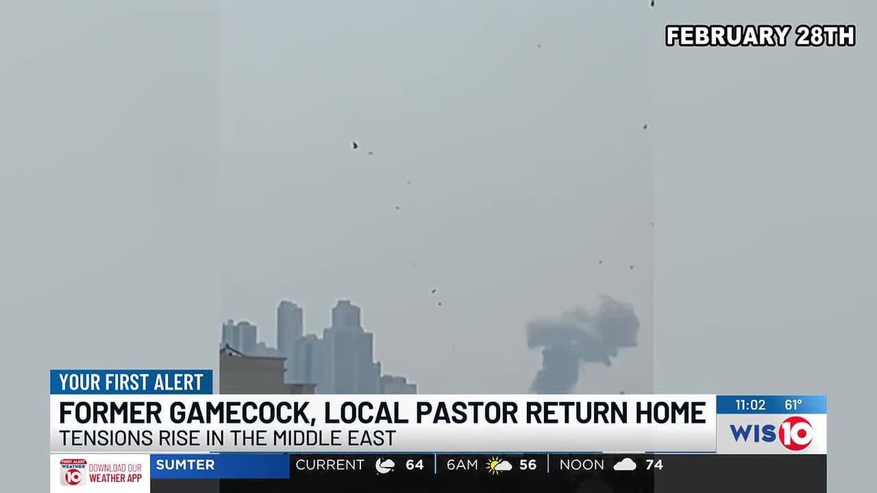 Columbia pastor, former USC basketball player recount escape from Israel amid airstrikes