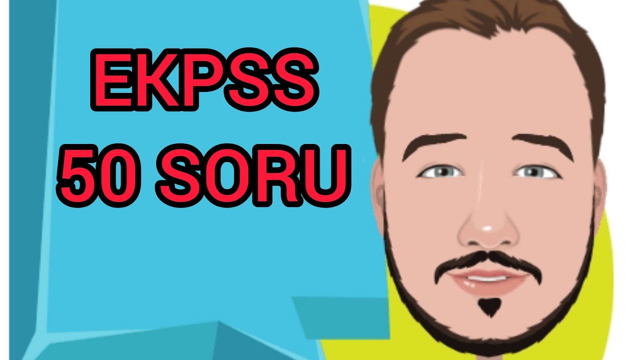 EKPSS 50 SORU ve ÇÖZÜMLERİ ( Türkçe, Matematik, Tarih, Coğrafya, Vatandaşlık ) #ekpss2022
