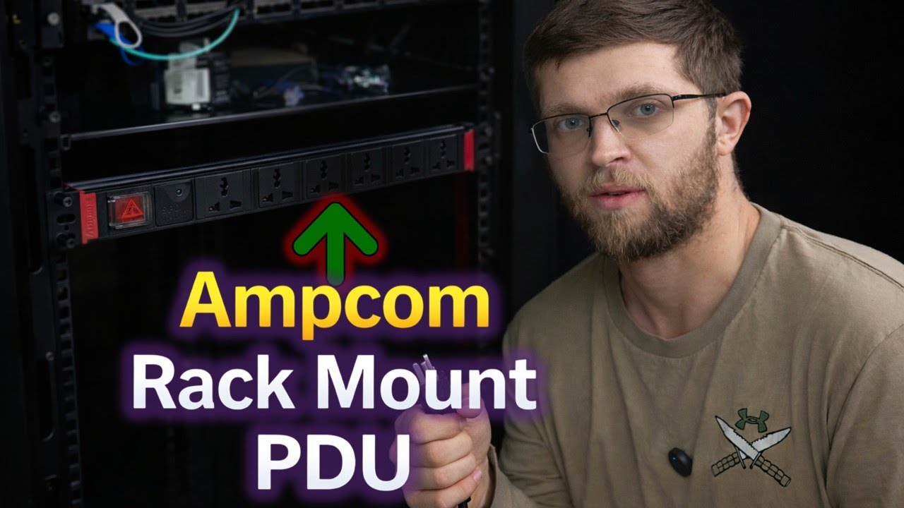Распаковка, установка и обзор блока распределения питания Ampcom для установки в стойку.