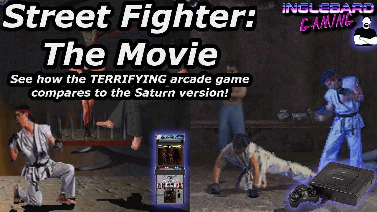 Street Fighter The Movie Arcade vs Saturn | That Time Capcom was Inspired by Mortal Kombat