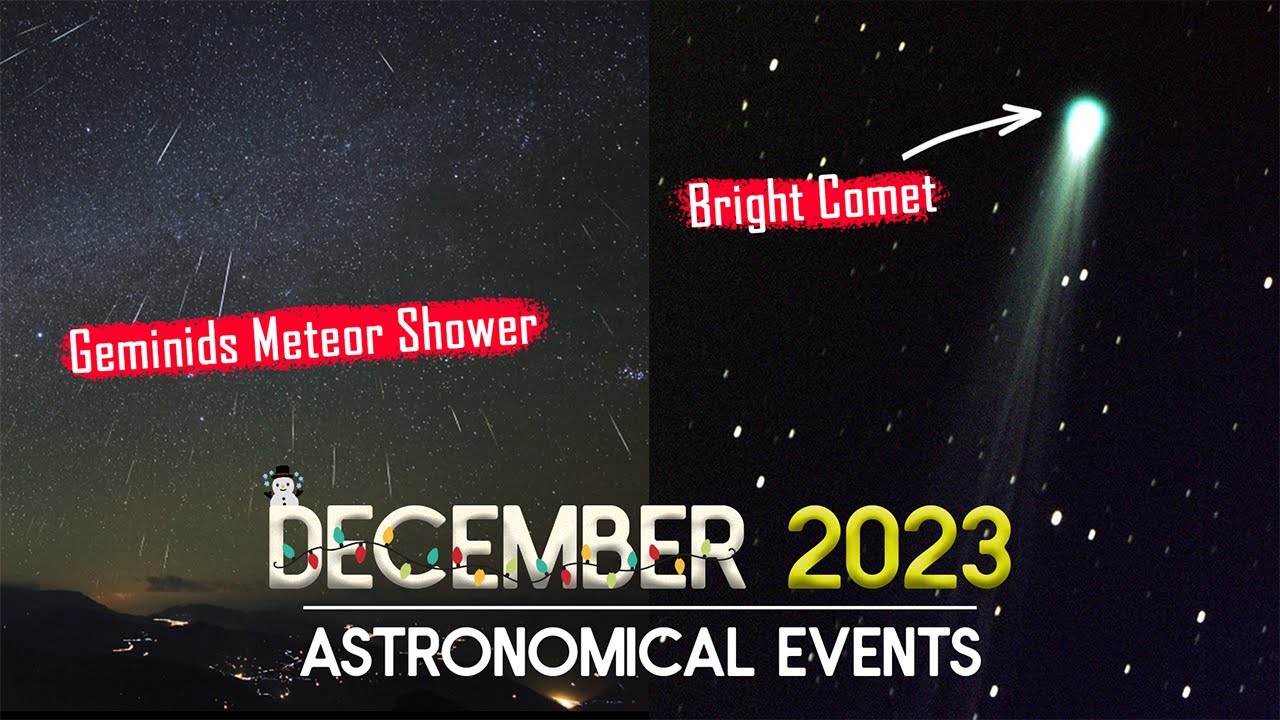 See Comet 62P/Tsuchinshan | Geminids | Planets Through a Telescope in Dec 2023!