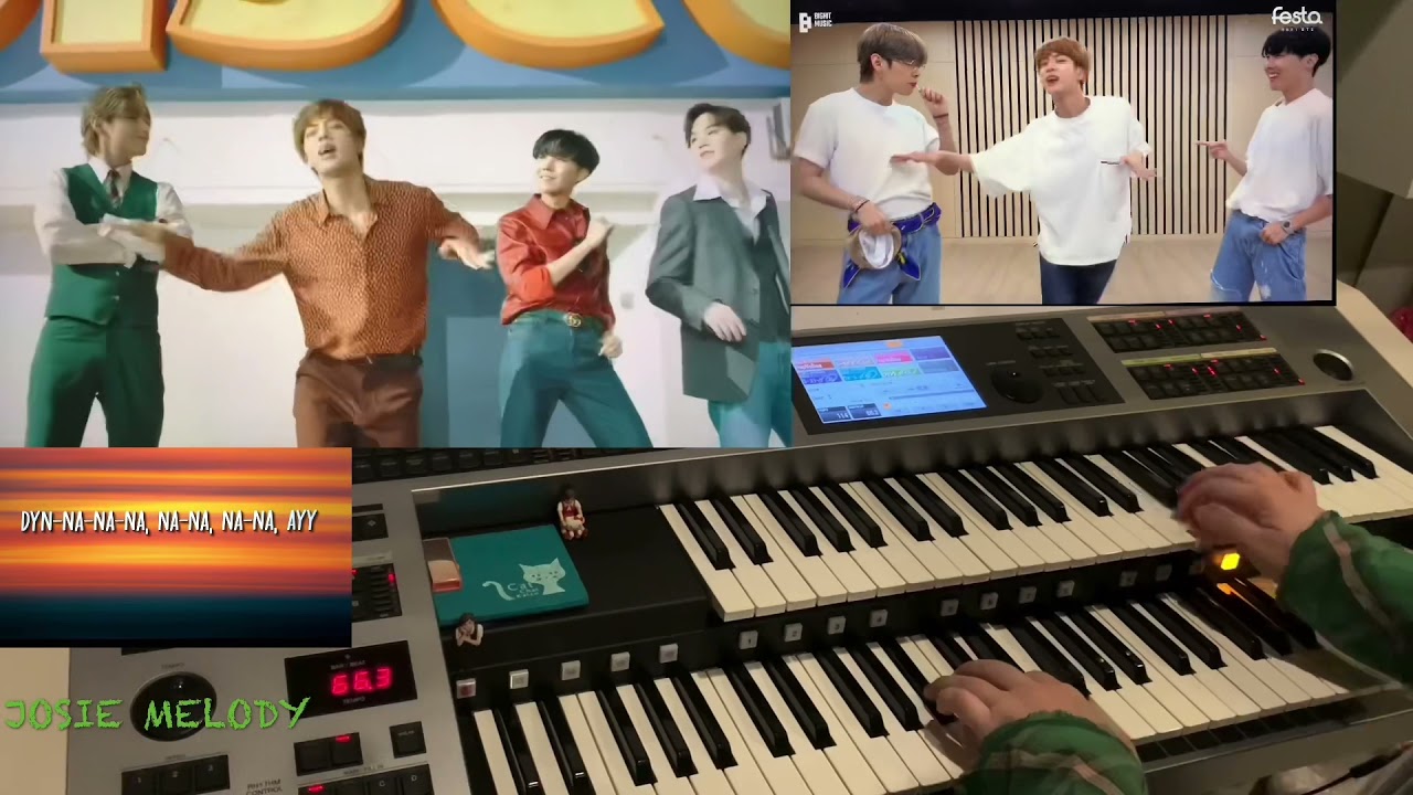 Dynamite (BTS / 방탄소년단 ) - Yamaha Electone ELS02C