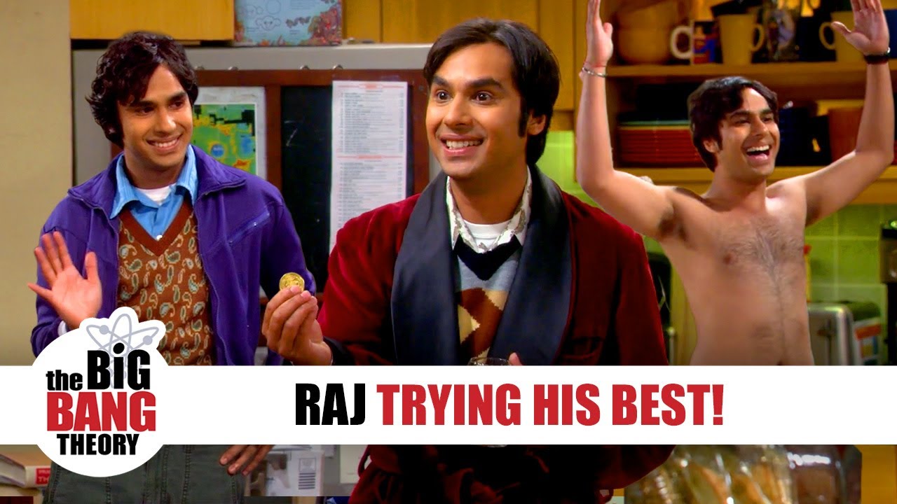 15 Times Raj Tried His Best | The Big Bang Theory