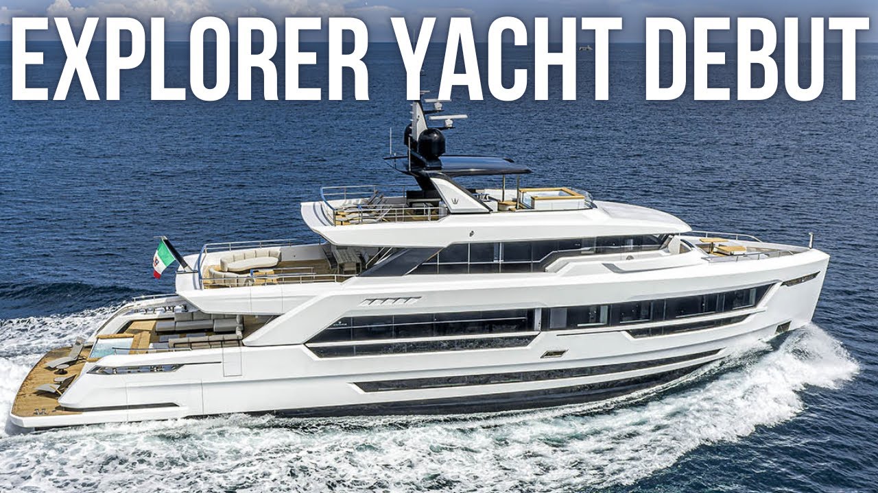 МИРОВАЯ ПРЕМЬЕРА ЯХТЫ EXPLORER | Внутри суперяхты Ducale 120