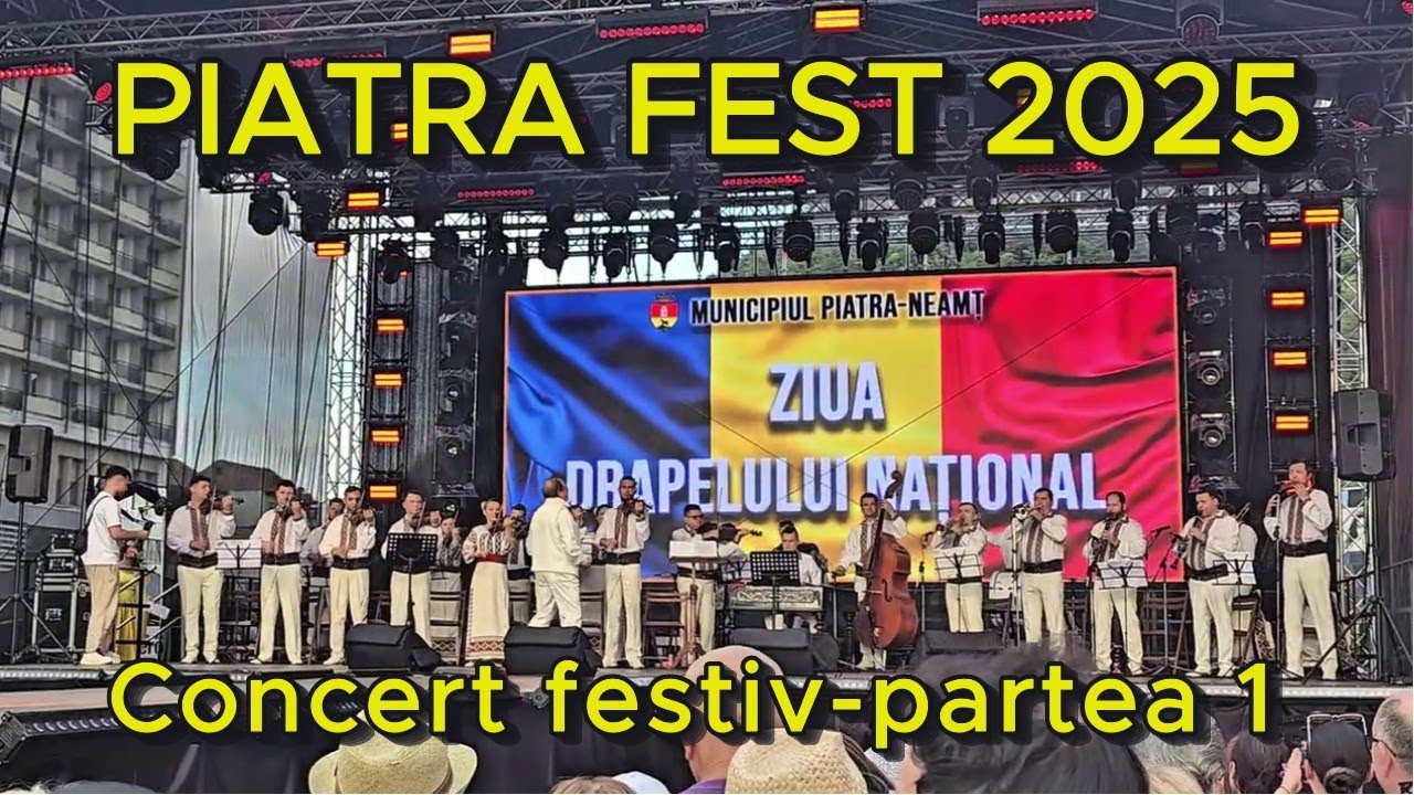 Ziua Drapelului Național &ndash; Piatra Fest 2025 | Concert festiv cu Lăutarii din Chișinău &ndash; Partea 1