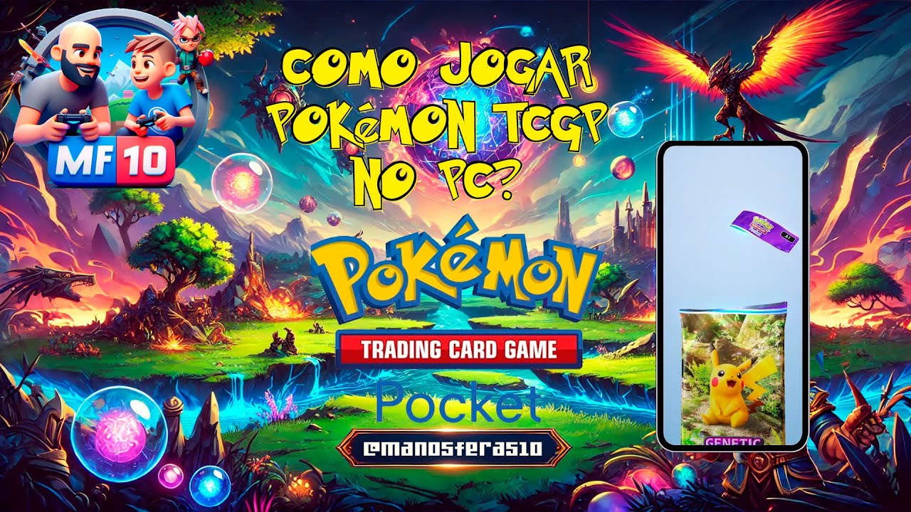 COMO JOGAR POKÉMON TCG POCKET NO PC?