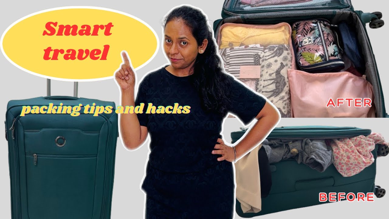 15 -Packing Tips and hacks |स्मार्ट पैकिंग के 15 टिप्स और हैक्स | ट्रैवल बैग में जगह कैसे बचाएं?