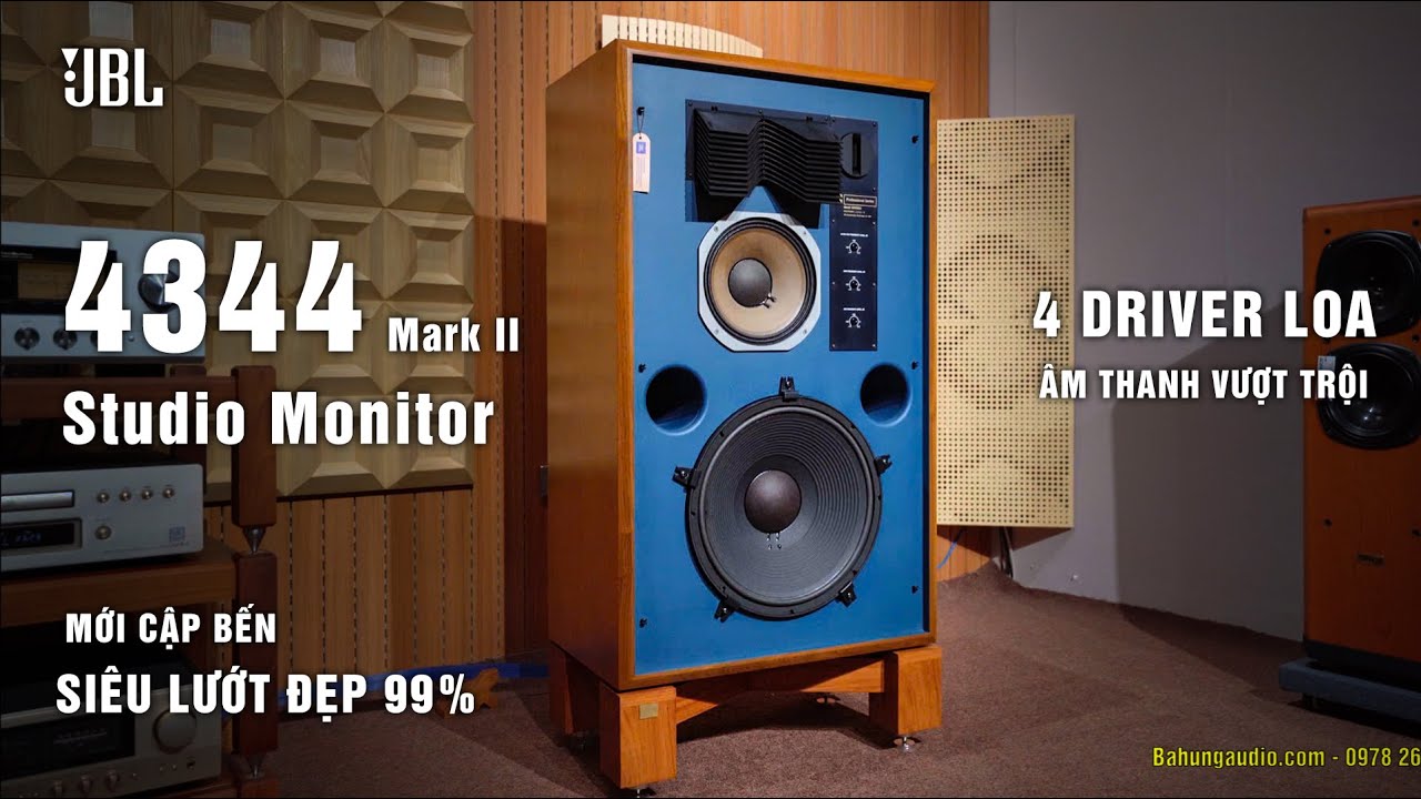 LOA HUYỀN THOẠI NAY GIÁ TỐT QUÁ - Loa JBL 4343 Studio Monitor | Đáng đồng tiền bát gạo