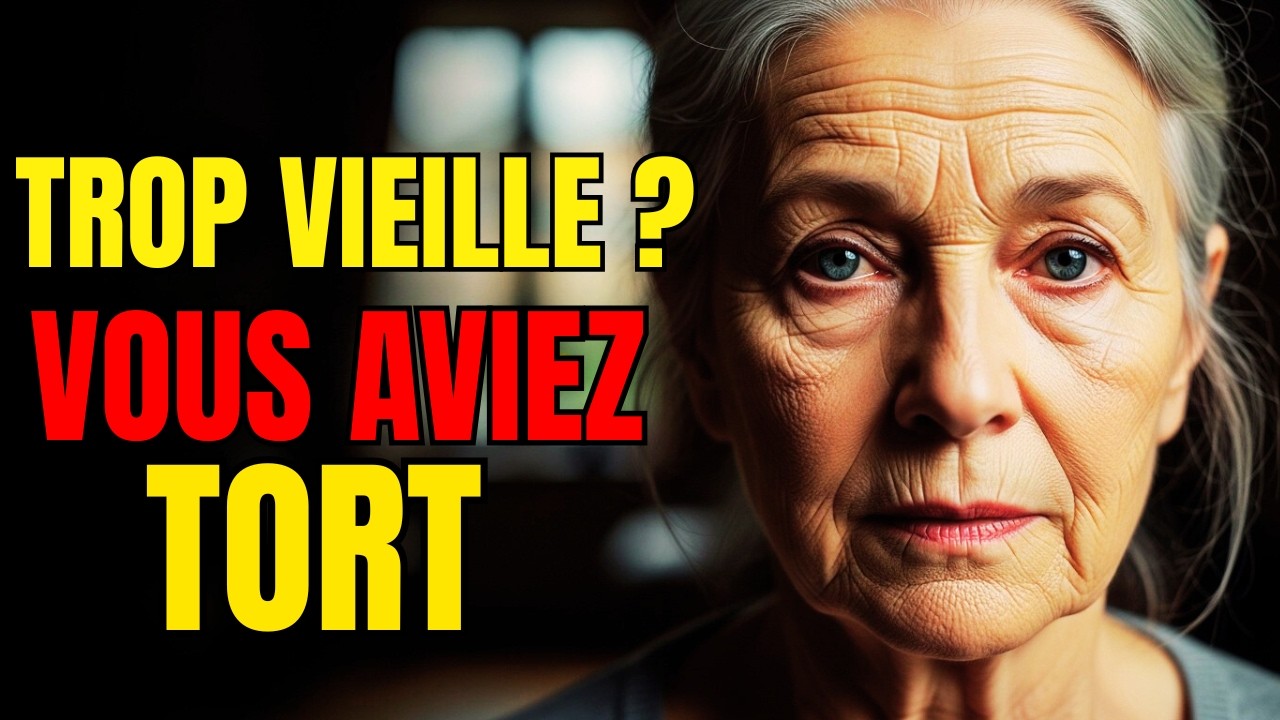 Tu es trop vieille pour rester seule.” Voilà ce qu’on m’a dit… voici ce que j’ai compris.