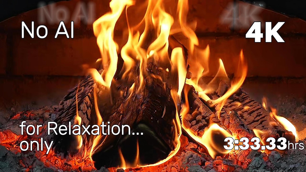 Soothing, Crackling Fire Stove for Deep Sleep & Relaxation … 4K60fps  ULTRA HD (#64)