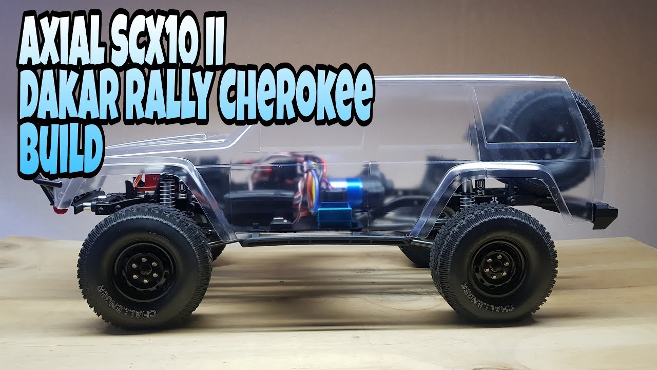 RC Axial SCX10 II Cherokee JEEPSPEED RALLY Build