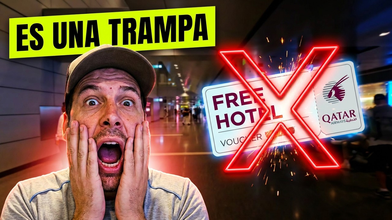 DOHA QATAR ME ESTAFARON ? Escala de 1 dia ❌️😡 NO VAYAS A QATAR‼️Sin ver este video 