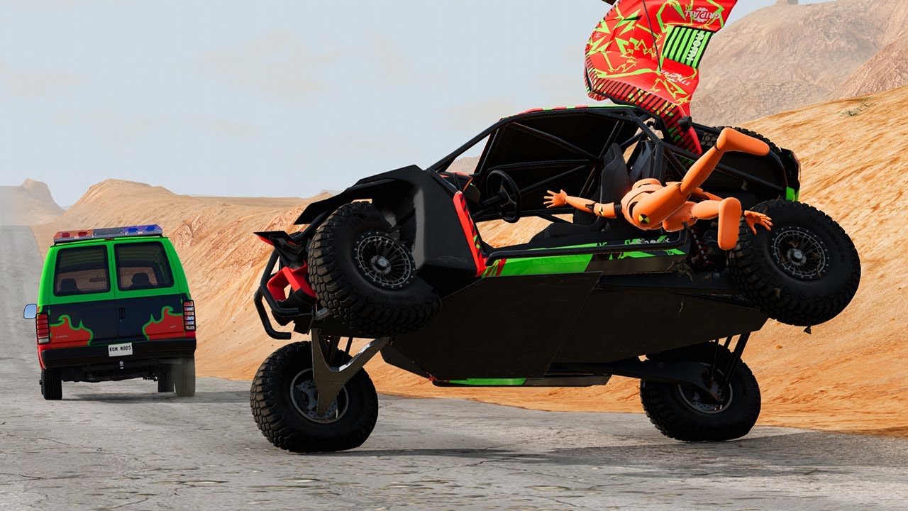 He Tried To PIT MANEUVER a Buggy... It Went TERRIBLY Wrong | BeamNG Road Rage Challenge