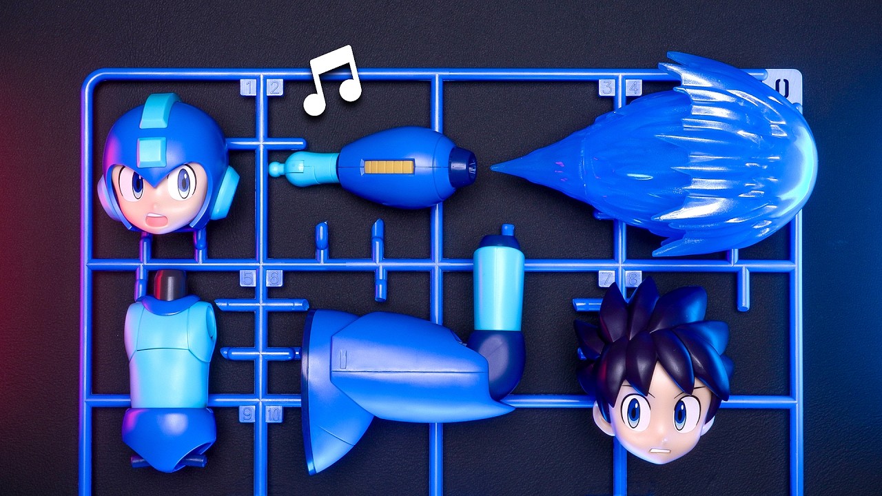 ♪Build: Classic Mega Man｜Satisfying beat building｜Speed build｜Model Kit