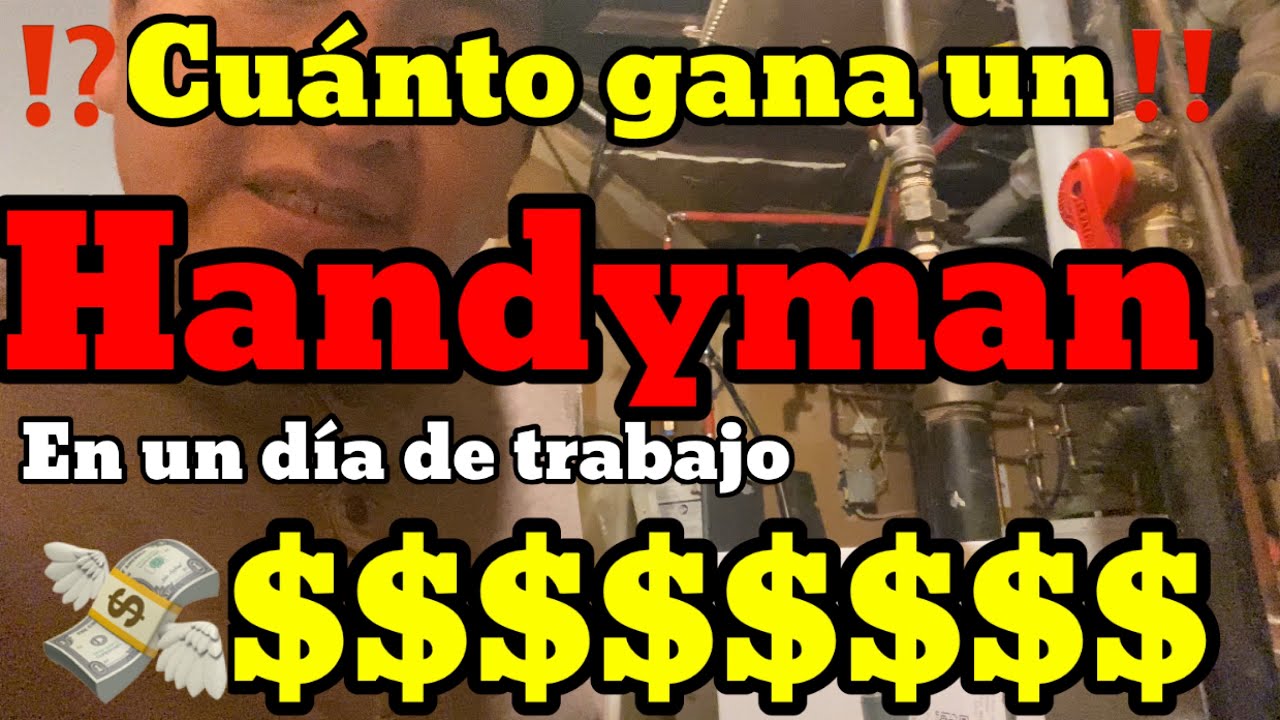 Cuanto gana un handyman en un día de trabajo? #dinerofacil