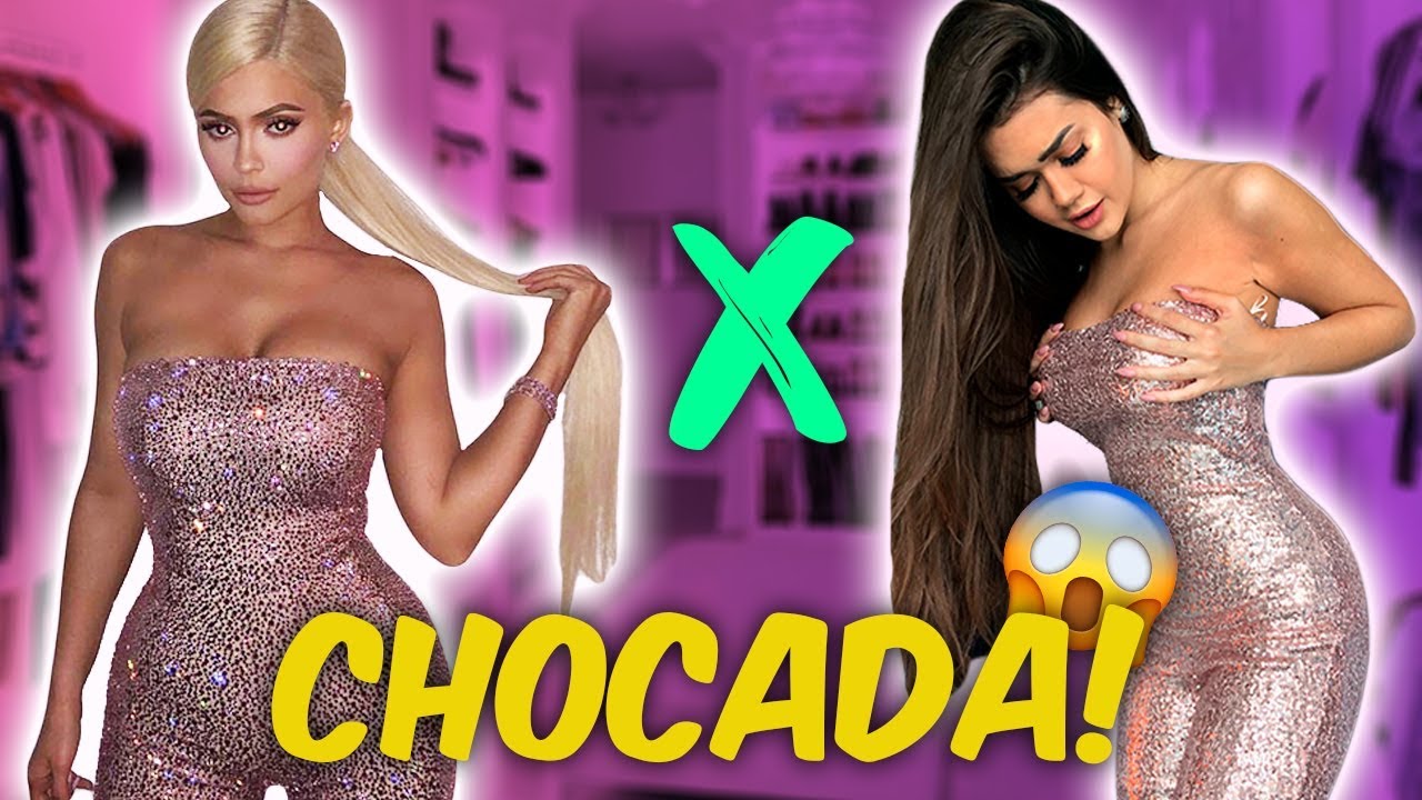 PROVANDO ROUPAS DA KYLIE JENNER!