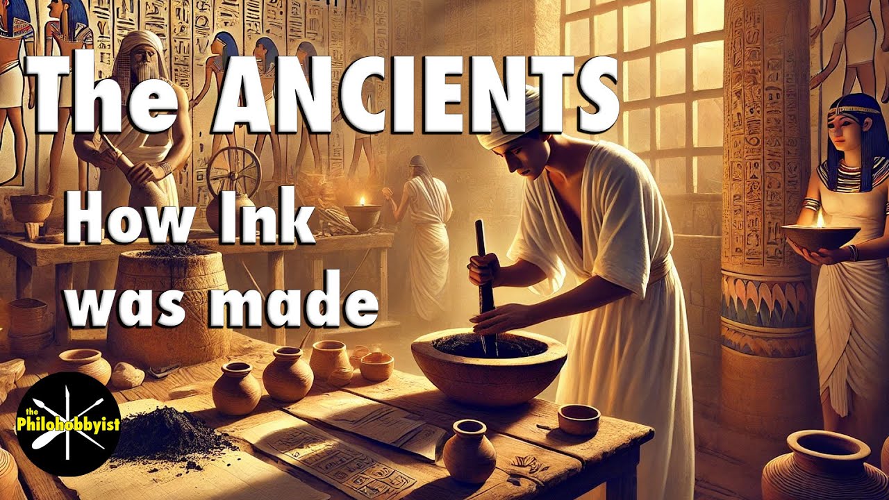 How to Make Ink Like the Ancients – The 2000-Year-Old Recipe!