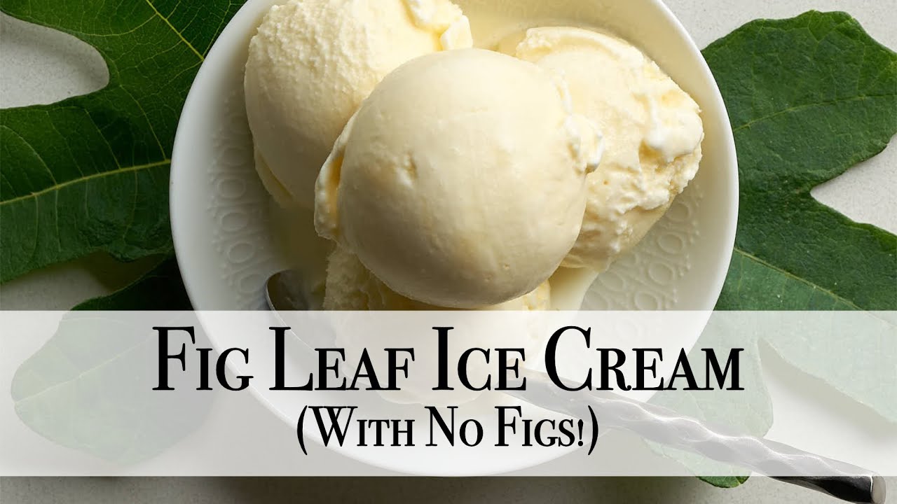 Fig Leaf Ice Cream