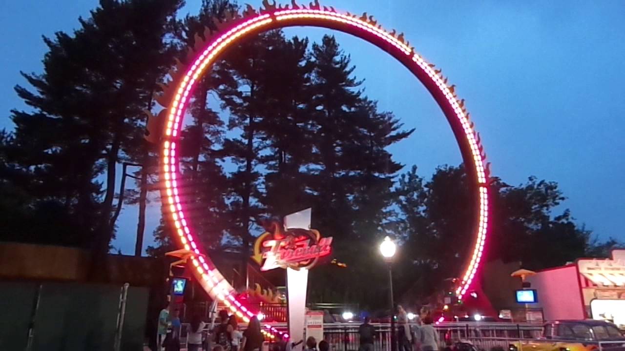Fireball at Six Flags New England.
