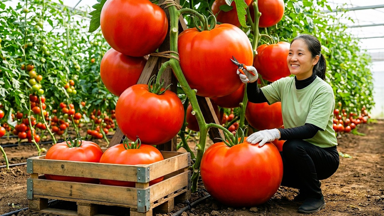 Harvest Beef Tomatoes For Sale, Cook Pork Potatoes, And Grow Ginger - Busy Farm Day